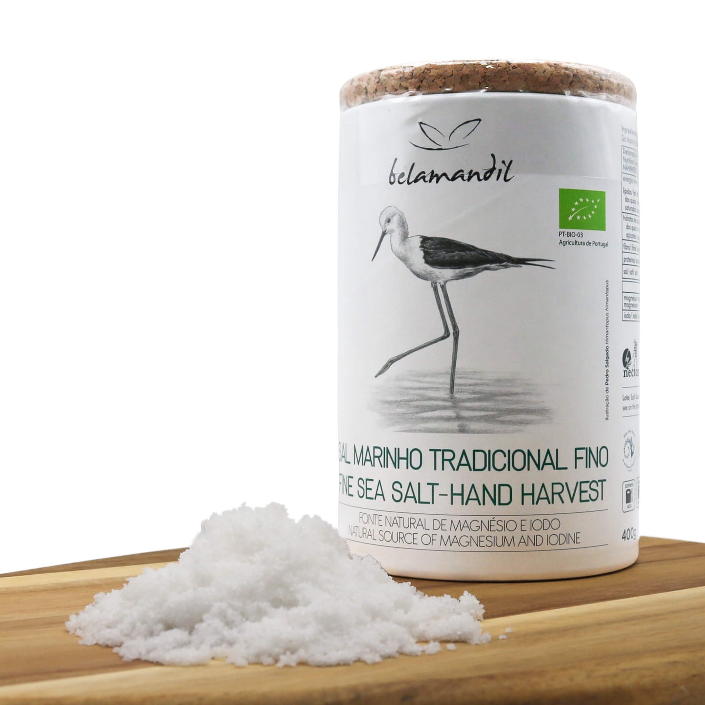 Necton feines traditionelles Bio-Meersalz 400 g
