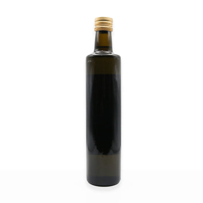 back of olive oil bottle